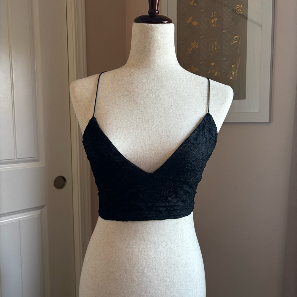Kimchi Blue Black Lace Bralette
